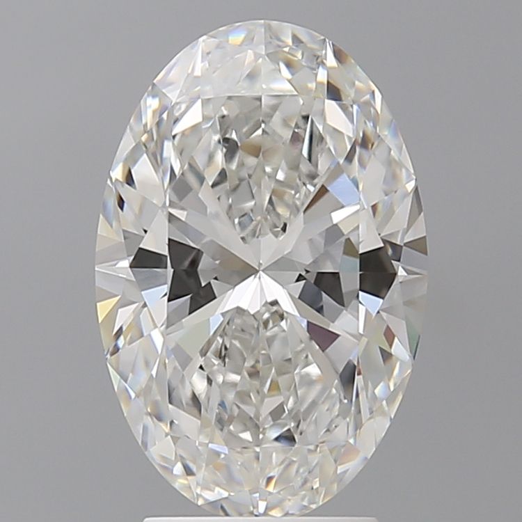 3.53 ct. oval Lab Grown Diamond front image