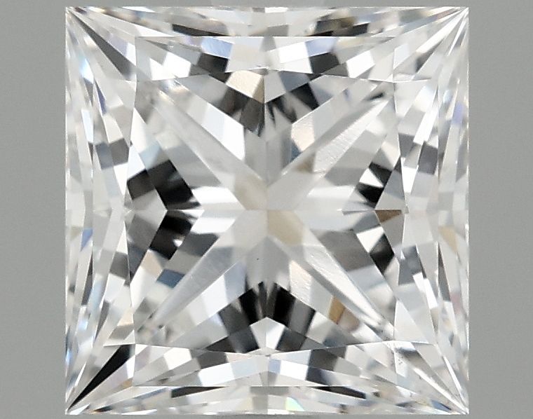 2.10 ct. princess Lab Grown Diamond front image