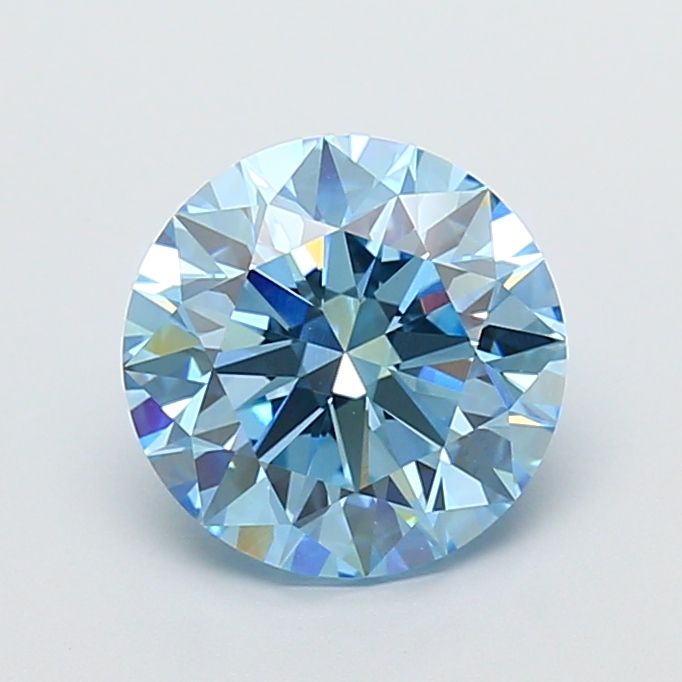 2.84 ct. round Lab Grown Diamond front image