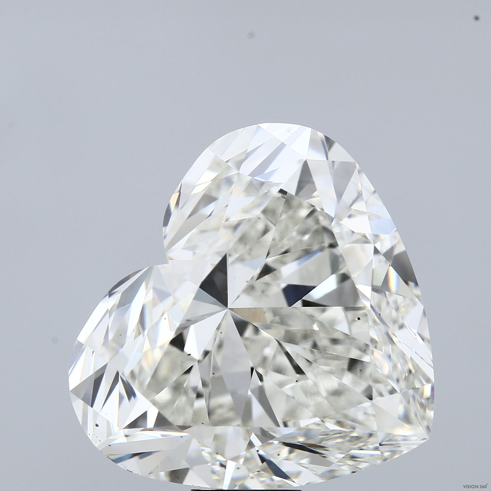 30.70 ct. heart Lab Grown Diamond front image
