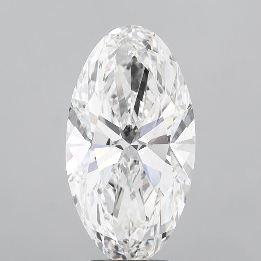 5.08 ct. oval Lab Grown Diamond front image