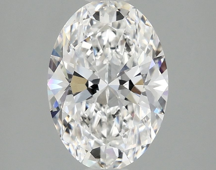 2.10 ct. oval Lab Grown Diamond front image