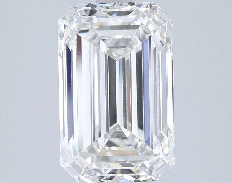 3.58 ct. emerald Lab Grown Diamond front image