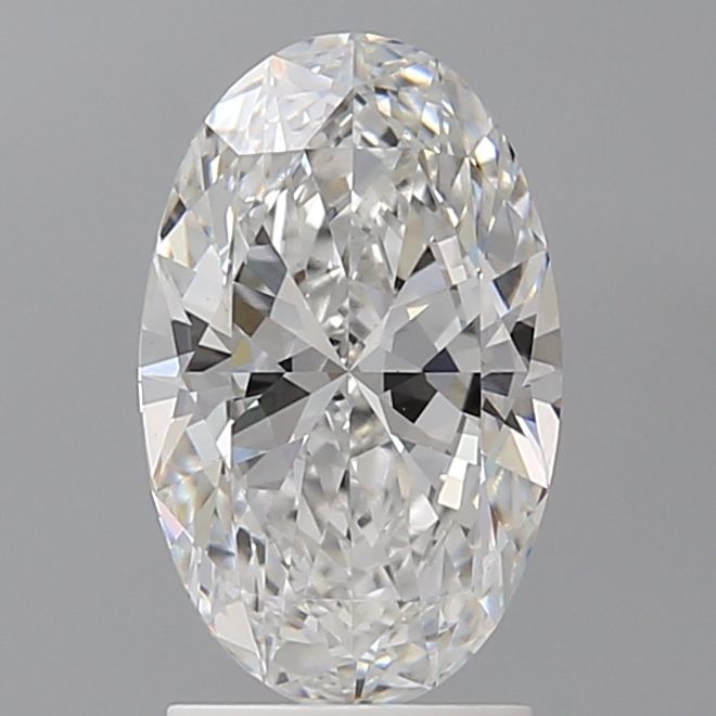 2.09 ct. oval Lab Grown Diamond front image