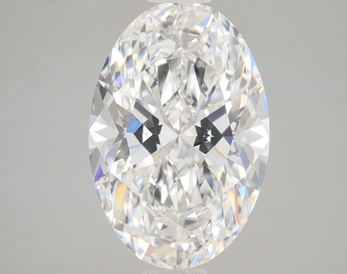 3.32 ct. oval Lab Grown Diamond front image