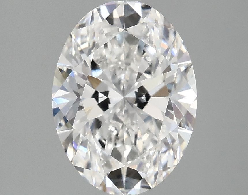 2.10 ct. oval Lab Grown Diamond front image