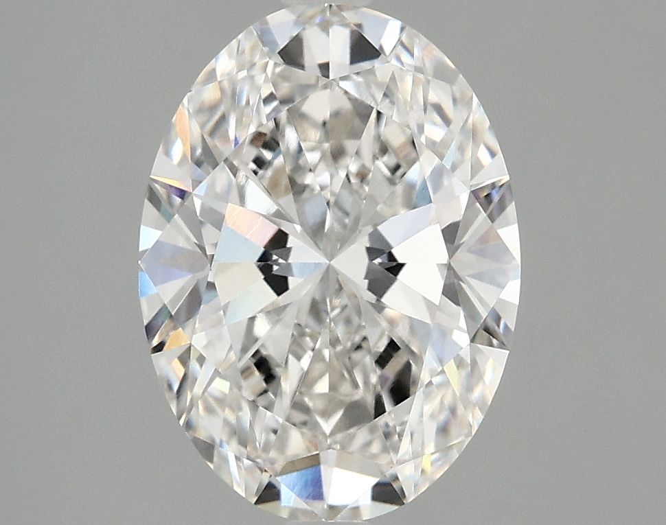 3.02 ct. oval Lab Grown Diamond front image