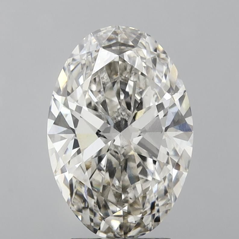 4.32 ct. oval Lab Grown Diamond front image