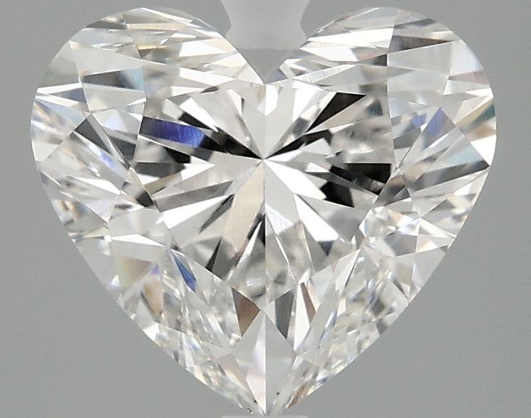 2.98 carat f VS1 EX Cut IGI heart diamond