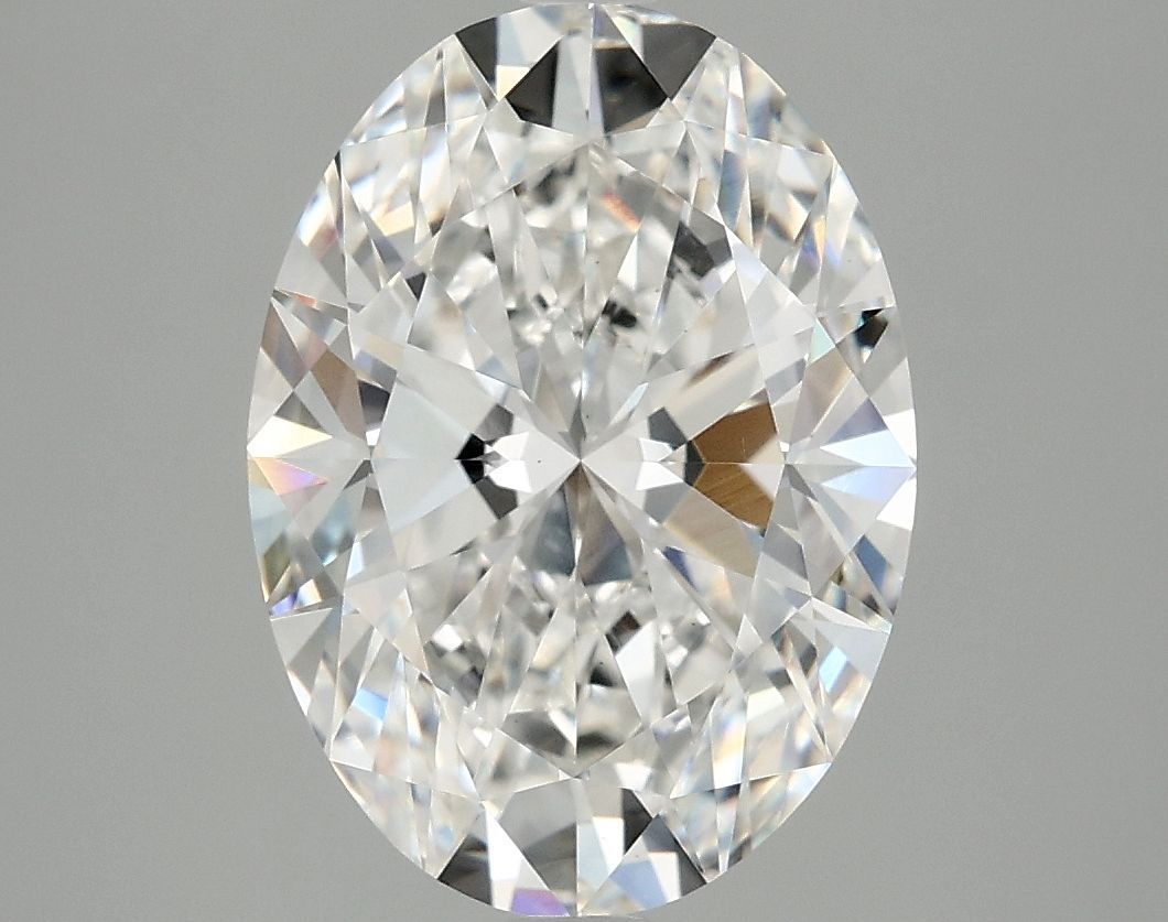 4.02 ct. oval Lab Grown Diamond front image