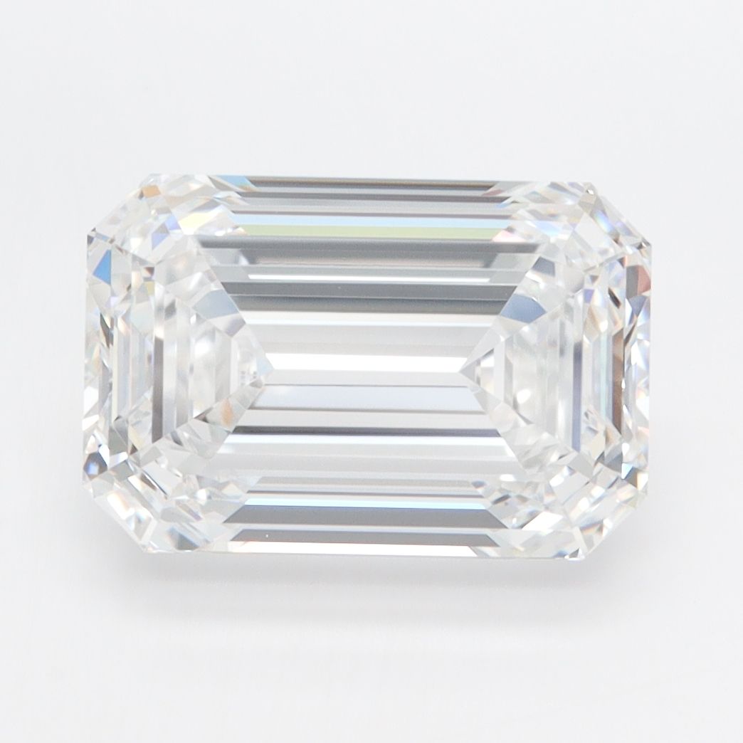 Diament LG szmaragdowy, 4.06 ct, D, IF