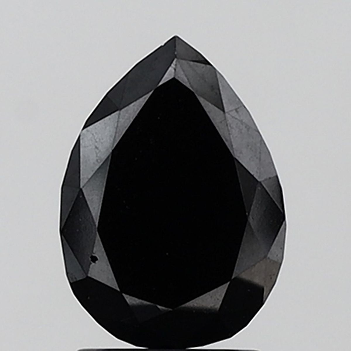 1.94 Carat Pear Diamond Black VS1