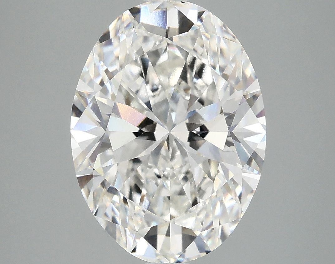 4.10 ct. oval Lab Grown Diamond front image