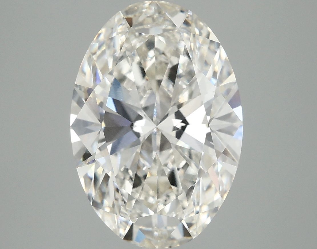 3.92 ct. oval Lab Grown Diamond front image