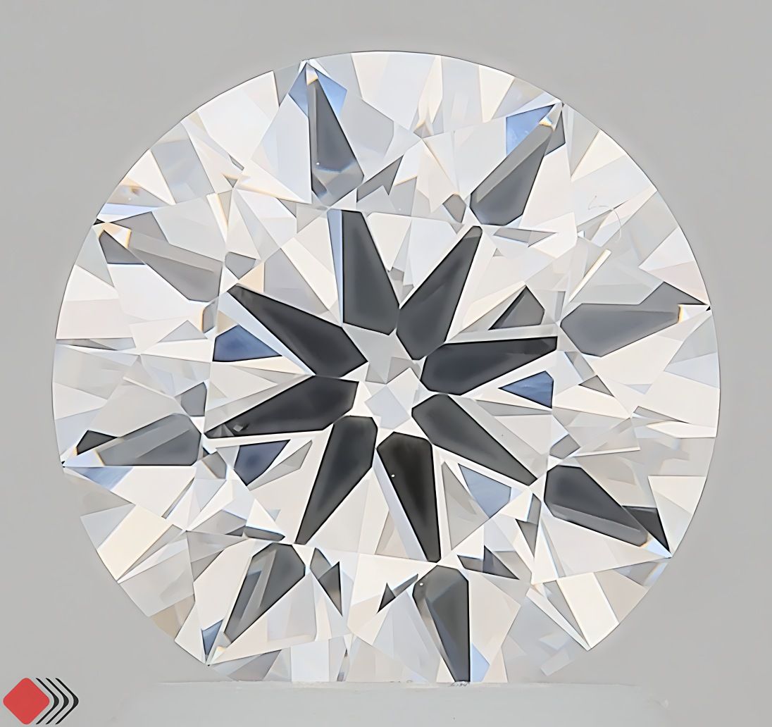 1.50 ct. round Lab Grown Diamond front image