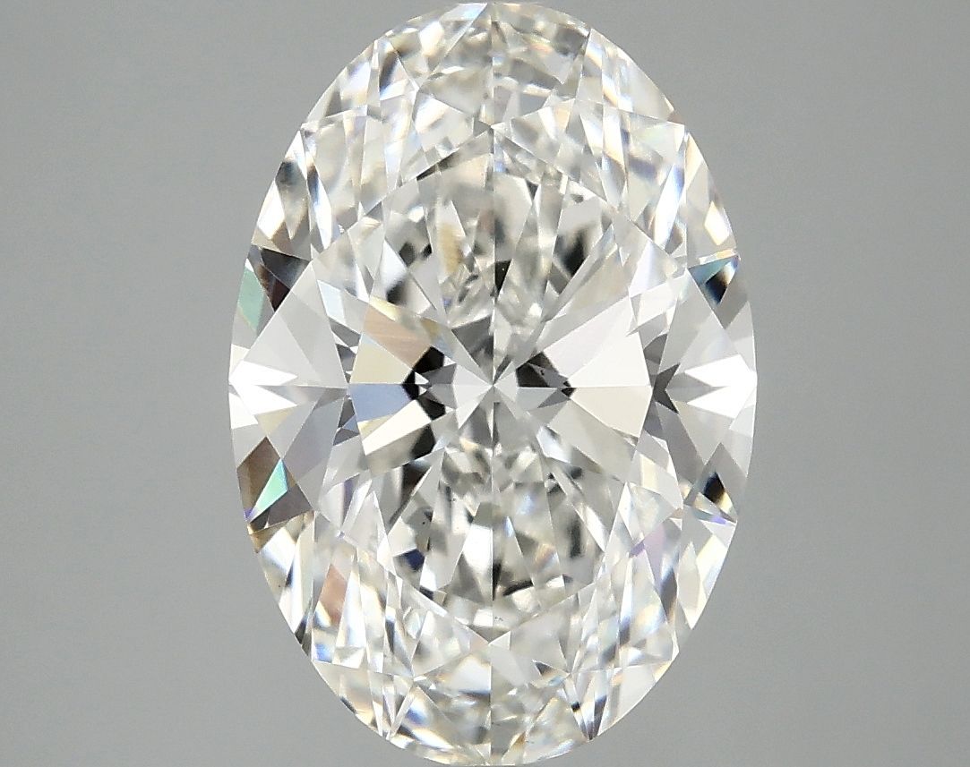 3.87 ct. oval Lab Grown Diamond front image