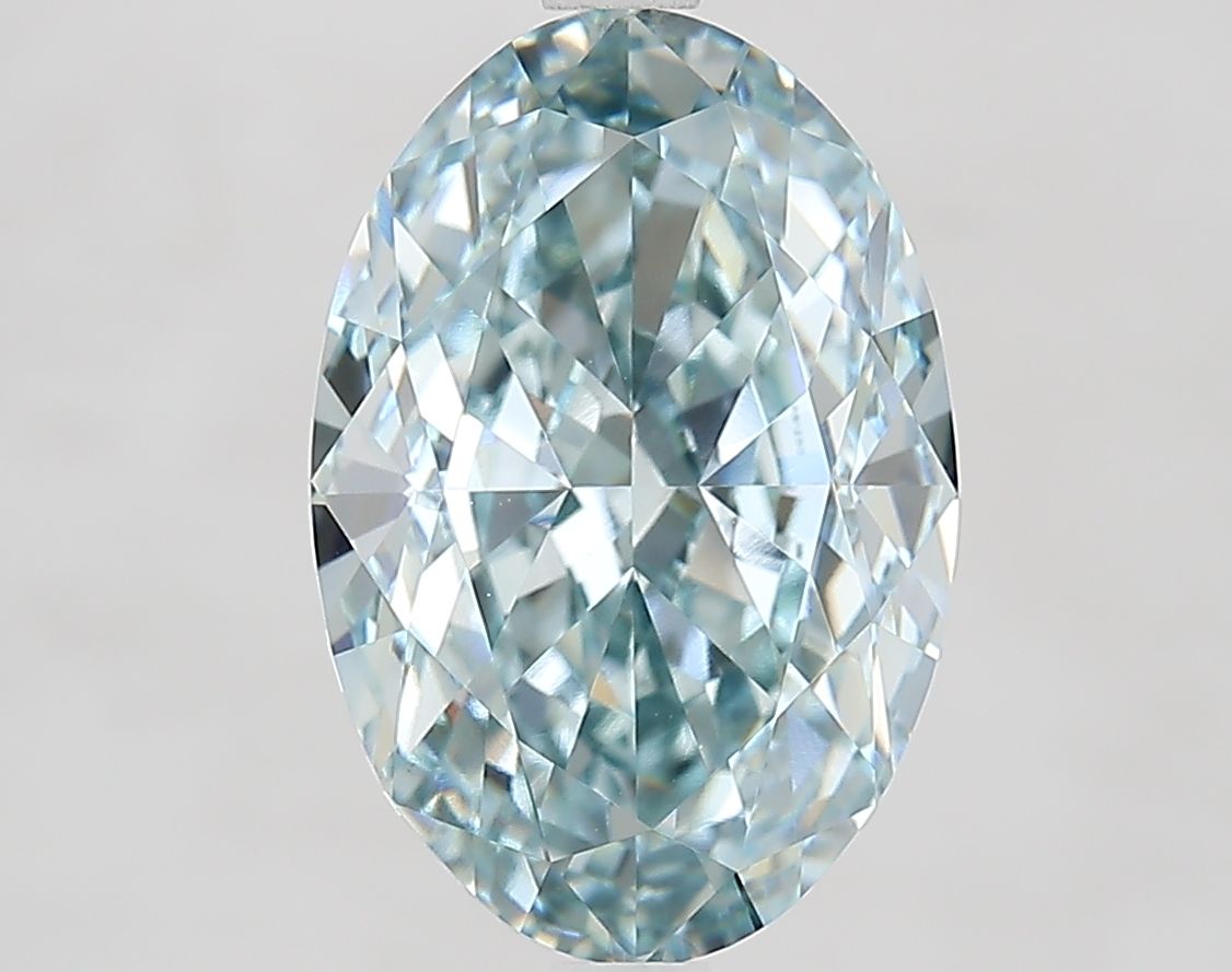 5.51 ct. oval Lab Grown Diamond front image
