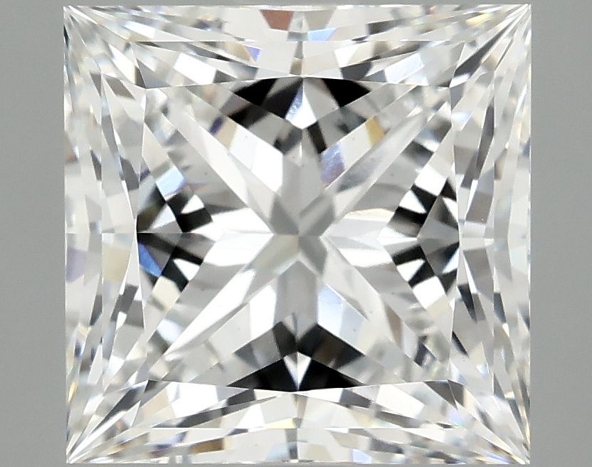 4.18 ct. princess Lab Grown Diamond front image