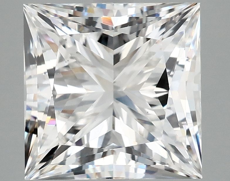 4.96 ct. princess Lab Grown Diamond front image