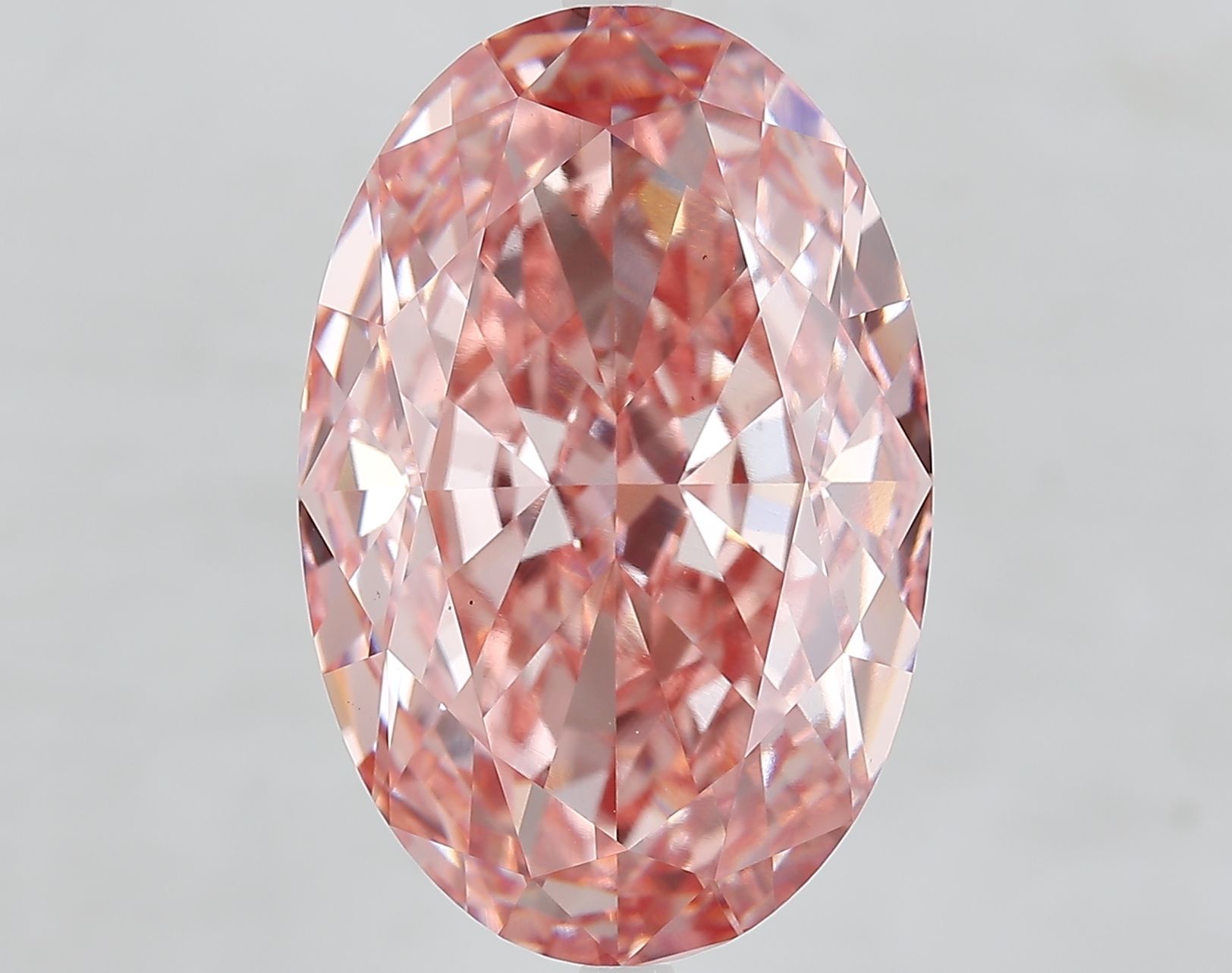 15.03 ct. oval Lab Grown Diamond front image