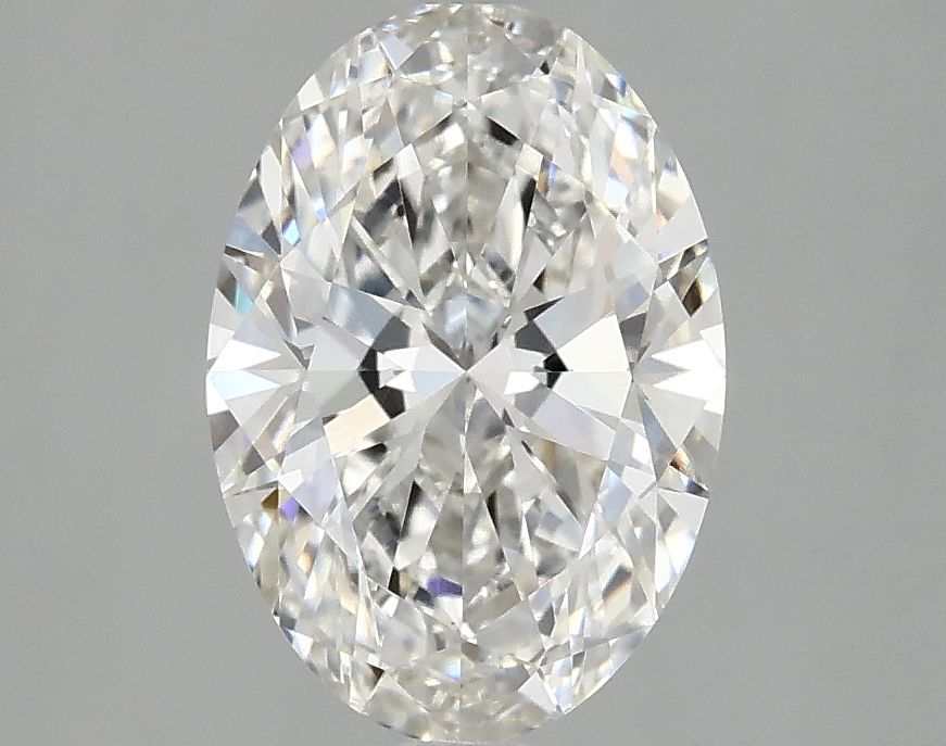 2.01 ct. oval Lab Grown Diamond front image