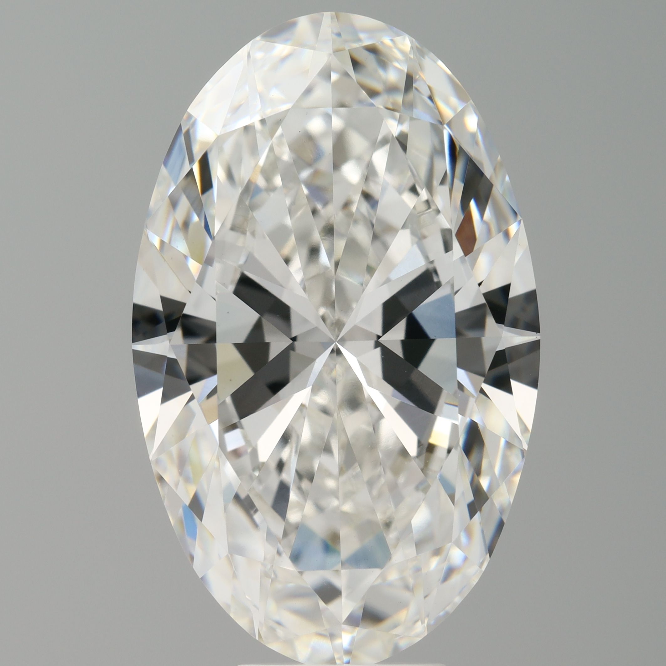 9.08 ct. oval Lab Grown Diamond front image