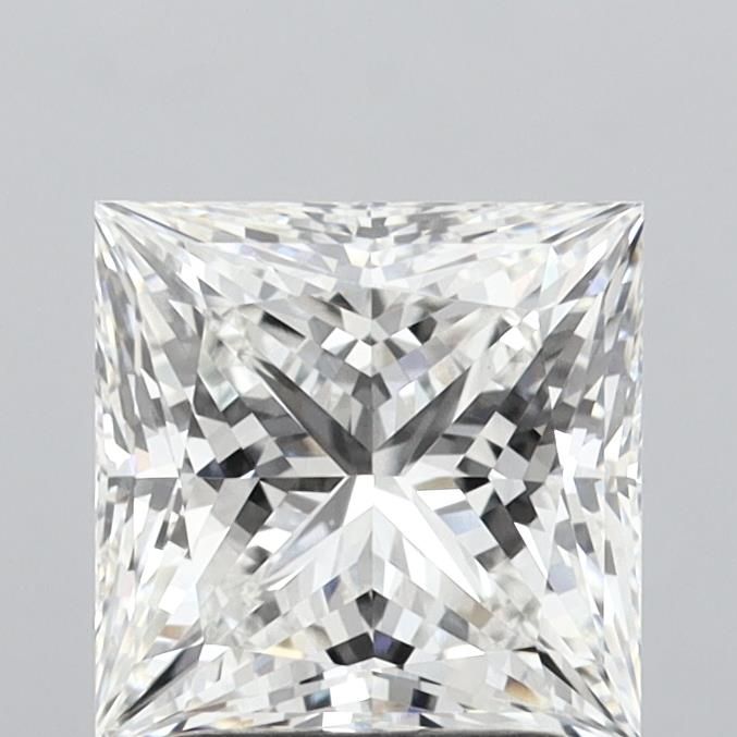 3.06 ct. princess Lab Grown Diamond front image