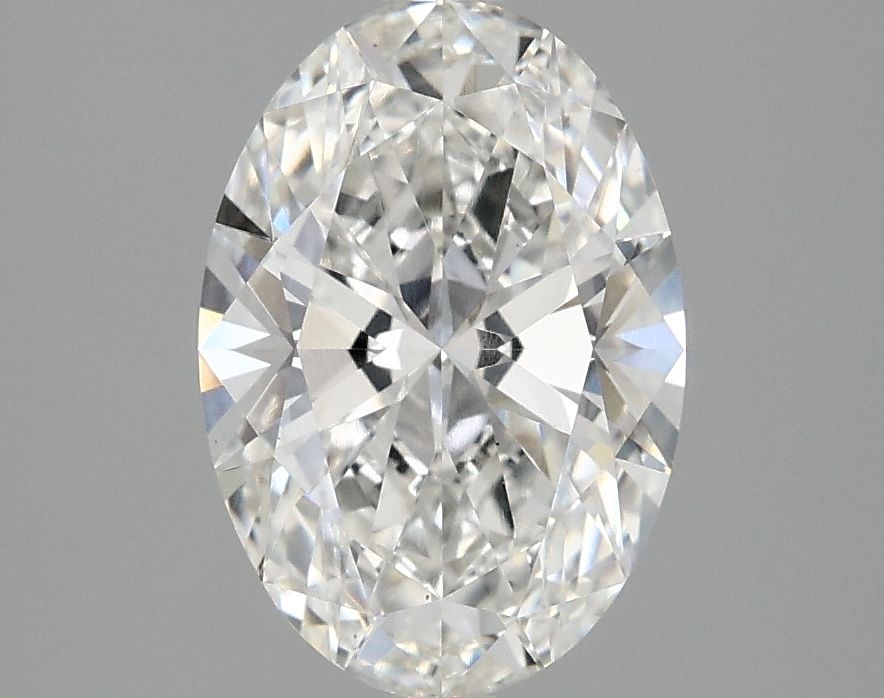 2.10 ct. oval Lab Grown Diamond front image