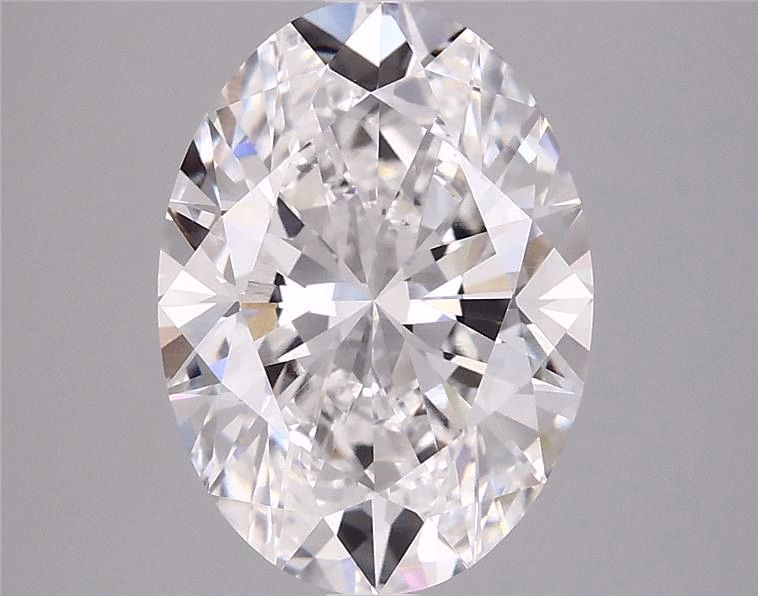 3.89 ct. oval Lab Grown Diamond front image