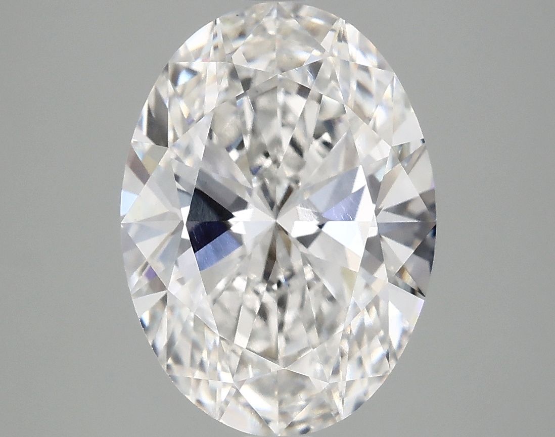 3.99 ct. oval Lab Grown Diamond front image