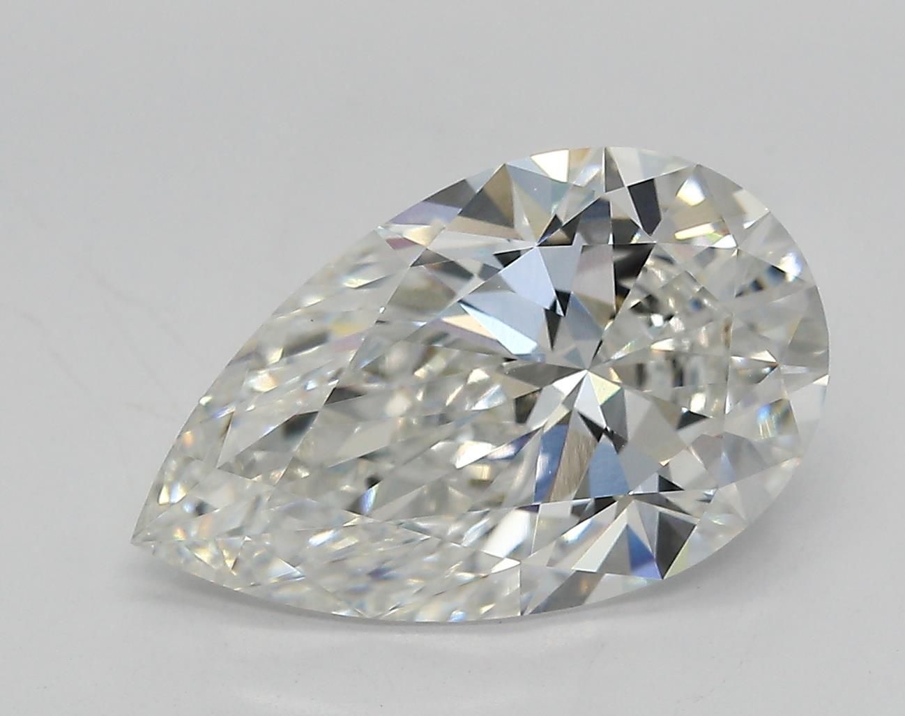 3.09 ct. pear Lab Grown Diamond front image