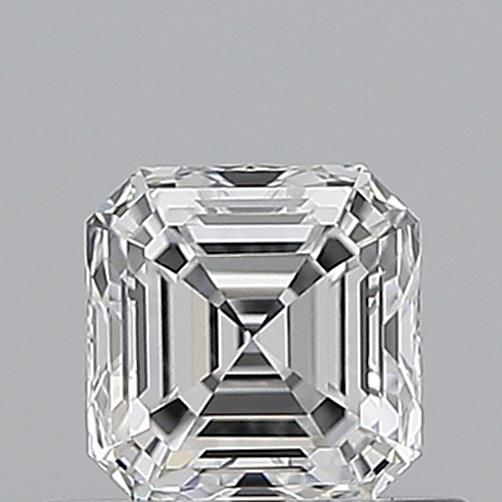 0.55 Carat D VVS1 Asscher Diamond
