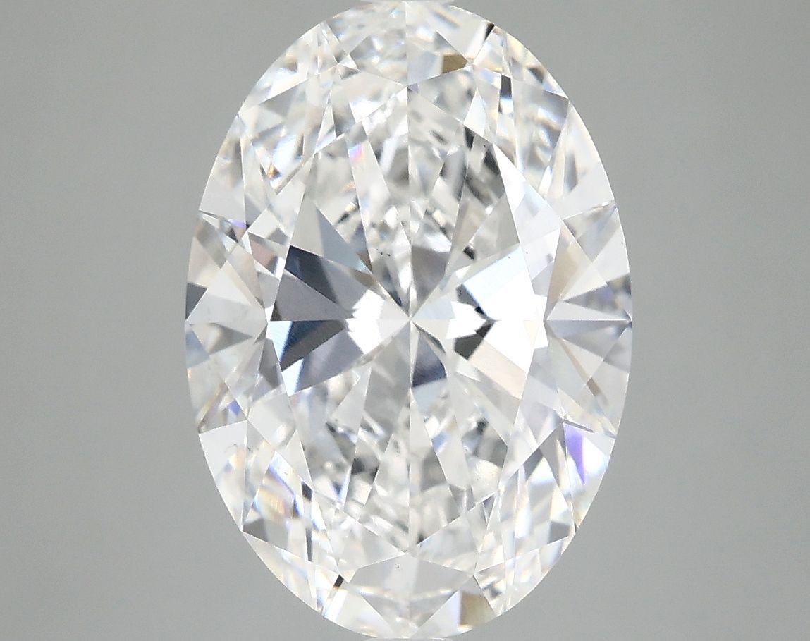 3.92 ct. oval Lab Grown Diamond front image