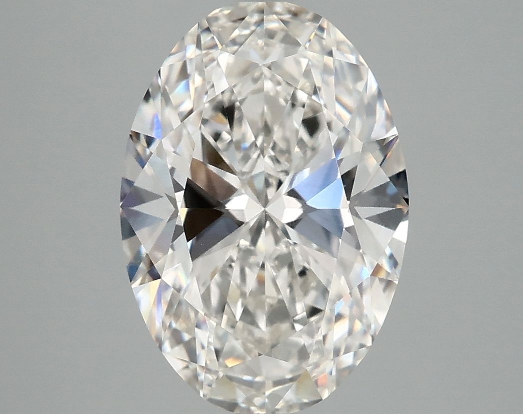 3.84 ct. oval Lab Grown Diamond front image