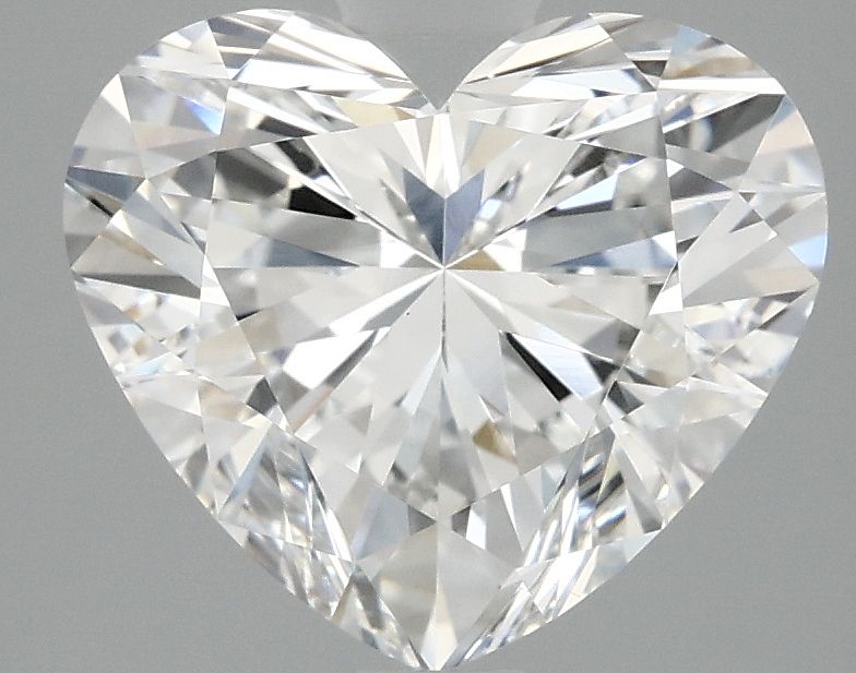 3.08 carat e VS1 EX Cut IGI heart diamond