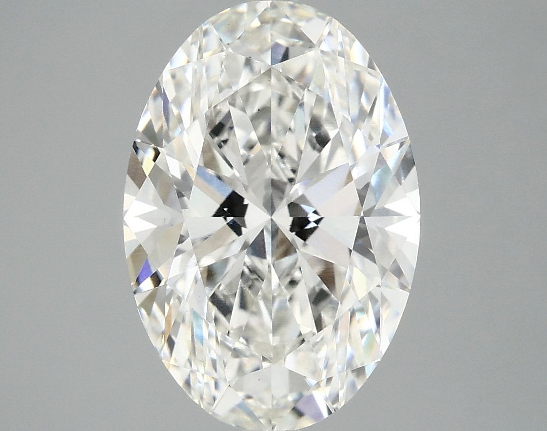 4.01 ct. oval Lab Grown Diamond front image