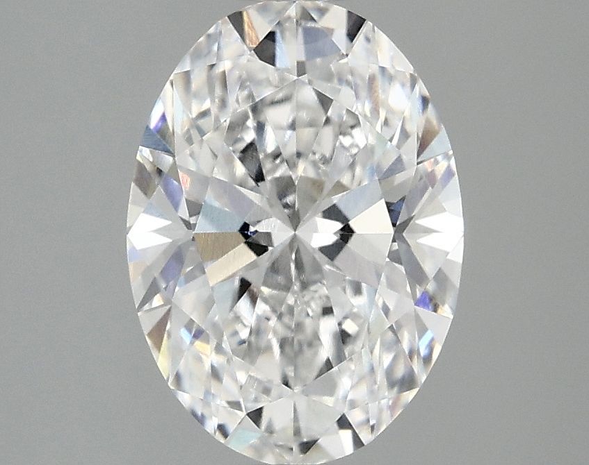 2.10 ct. oval Lab Grown Diamond front image