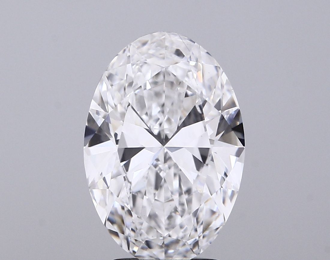 3.51 ct. oval Lab Grown Diamond front image