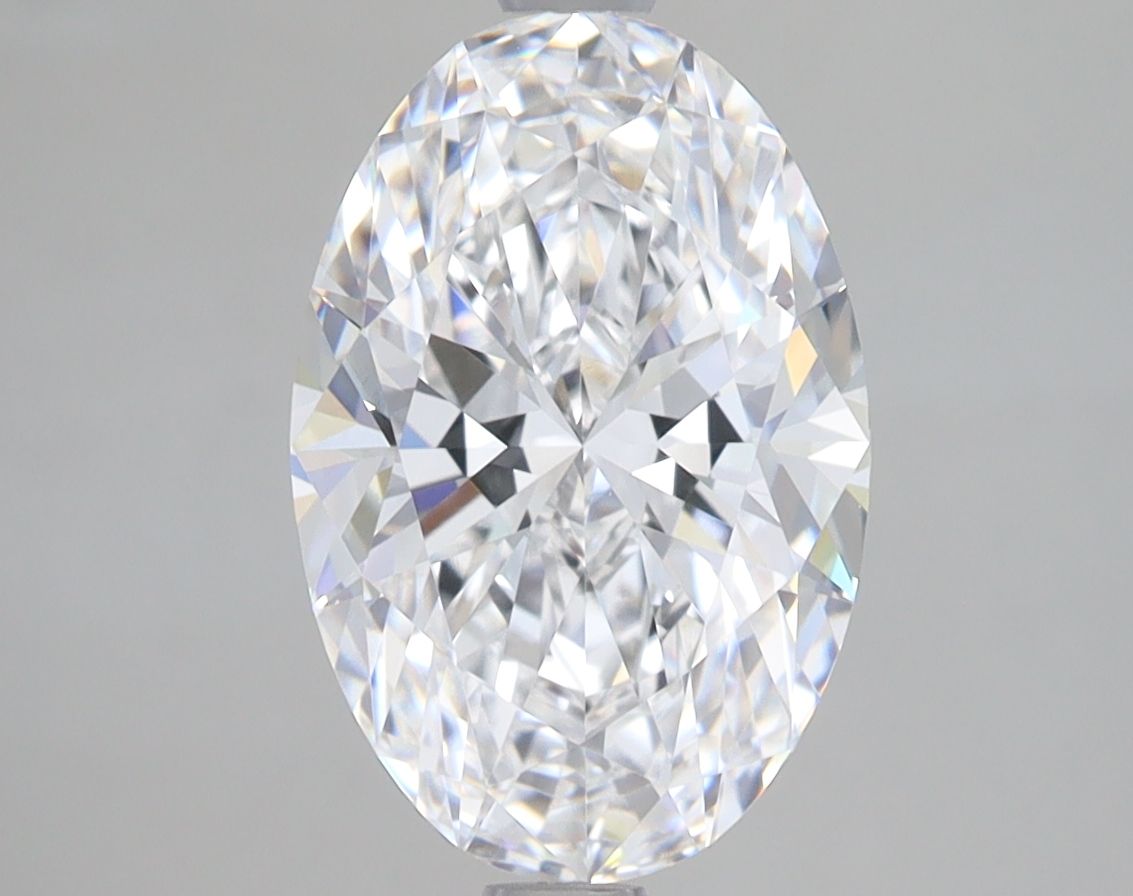 3.02 ct. oval Lab Grown Diamond front image