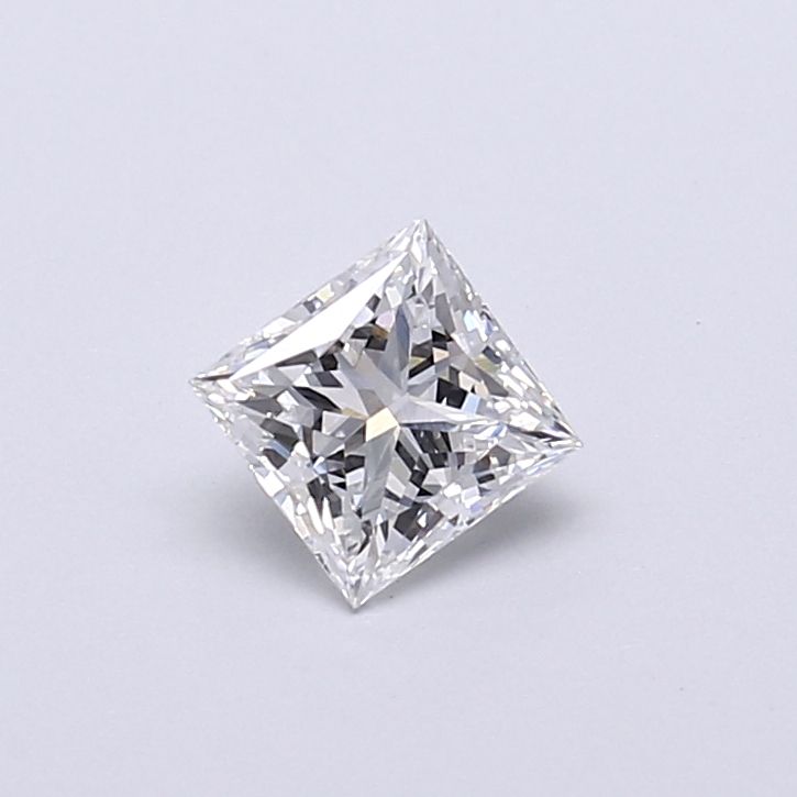 0.72 ct lab-grown Princess Diamond