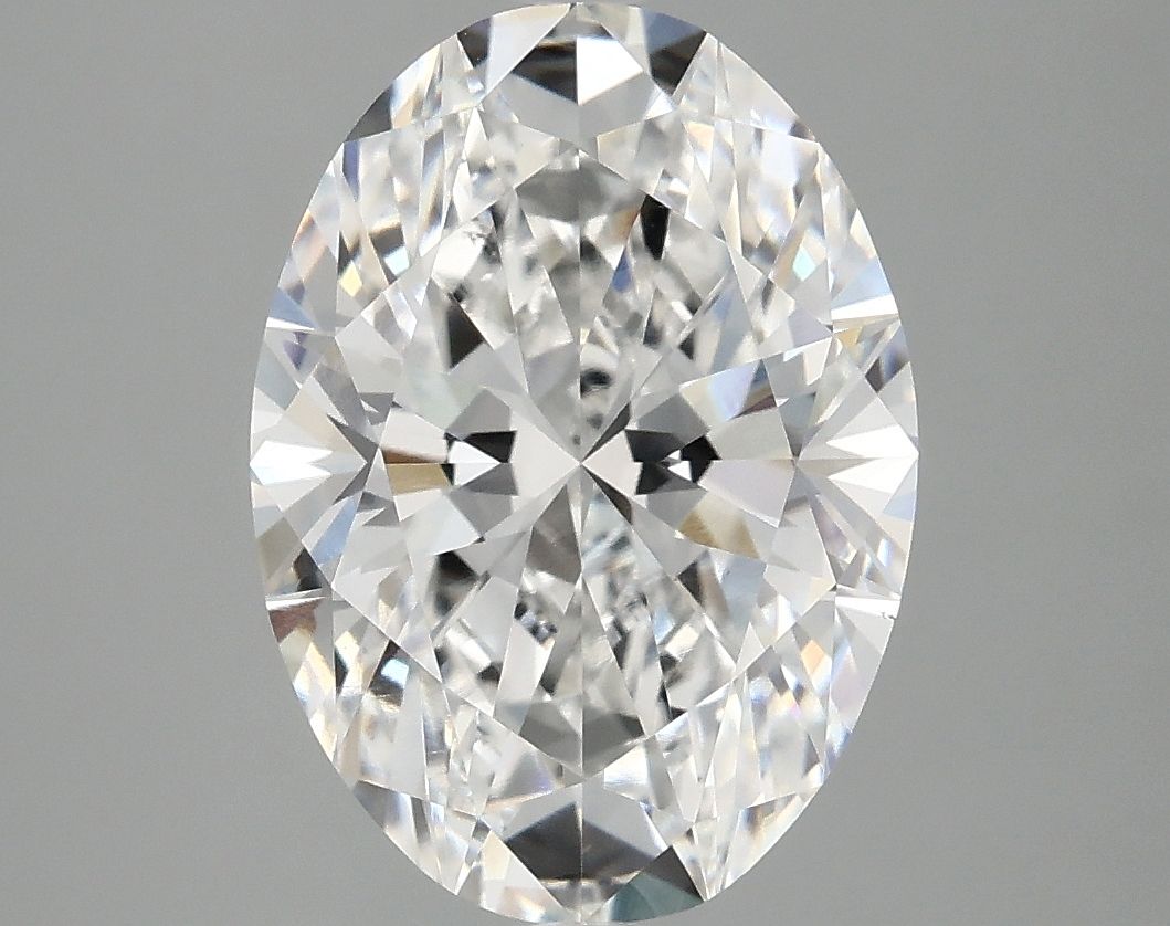 3.92 ct. oval Lab Grown Diamond front image