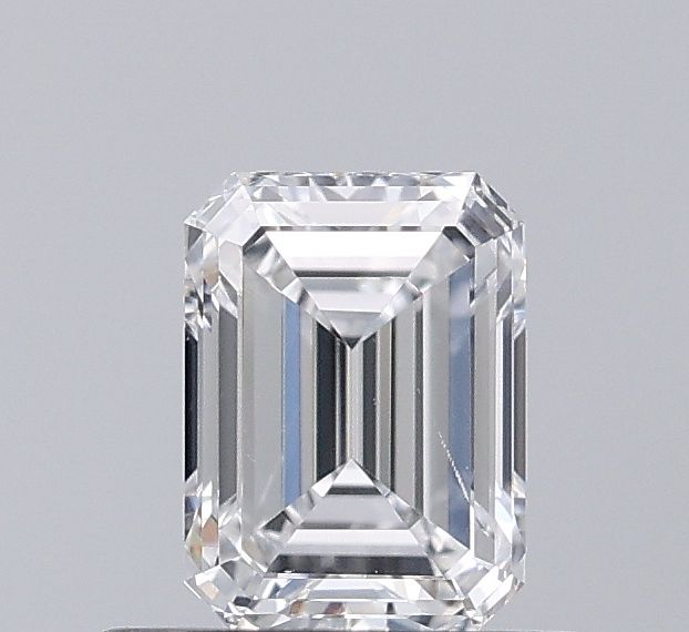 0.5 Carat Emerald Diamond D SI1
