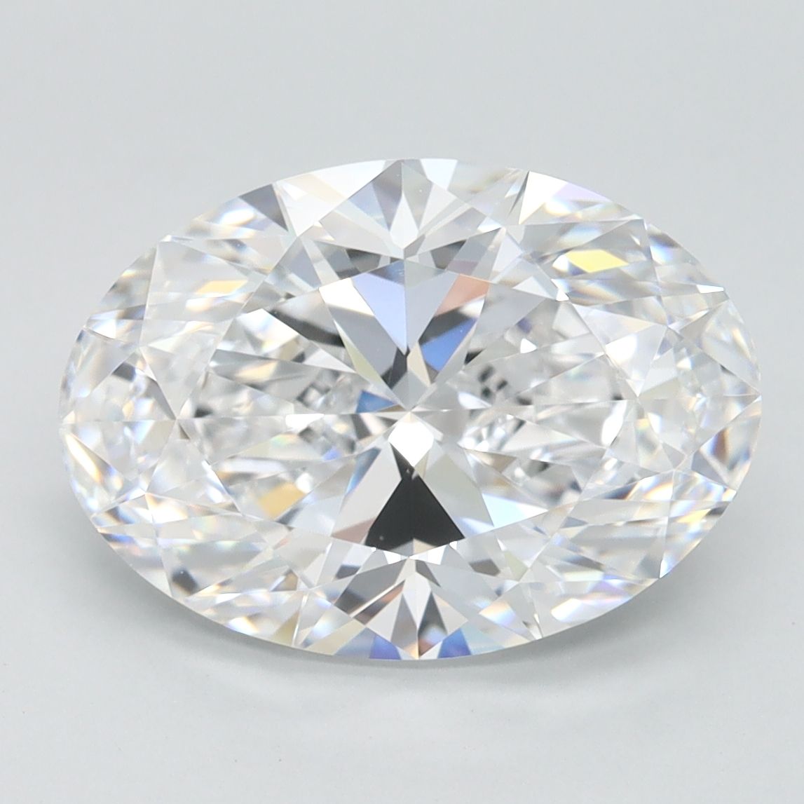 3.38 ct. oval Lab Grown Diamond front image
