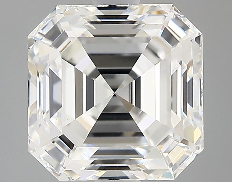 3.09 carat e VVS2 EX Cut IGI asscher diamond