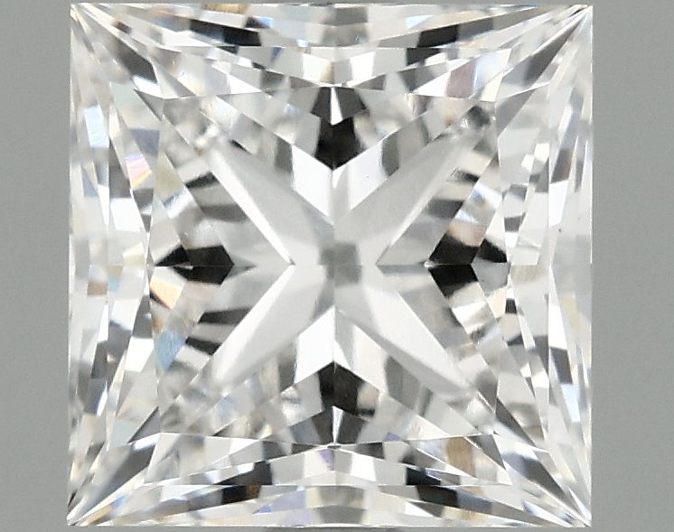 2.09 ct. princess Lab Grown Diamond front image