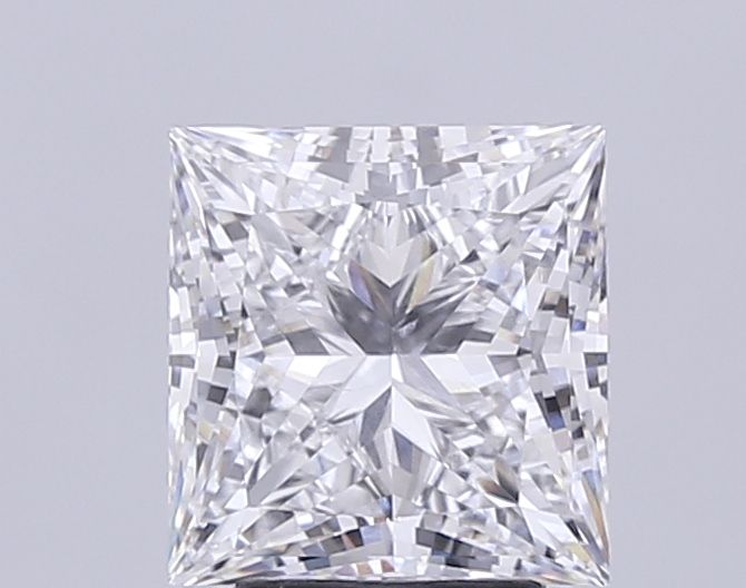 3.99 ct. princess Lab Grown Diamond front image