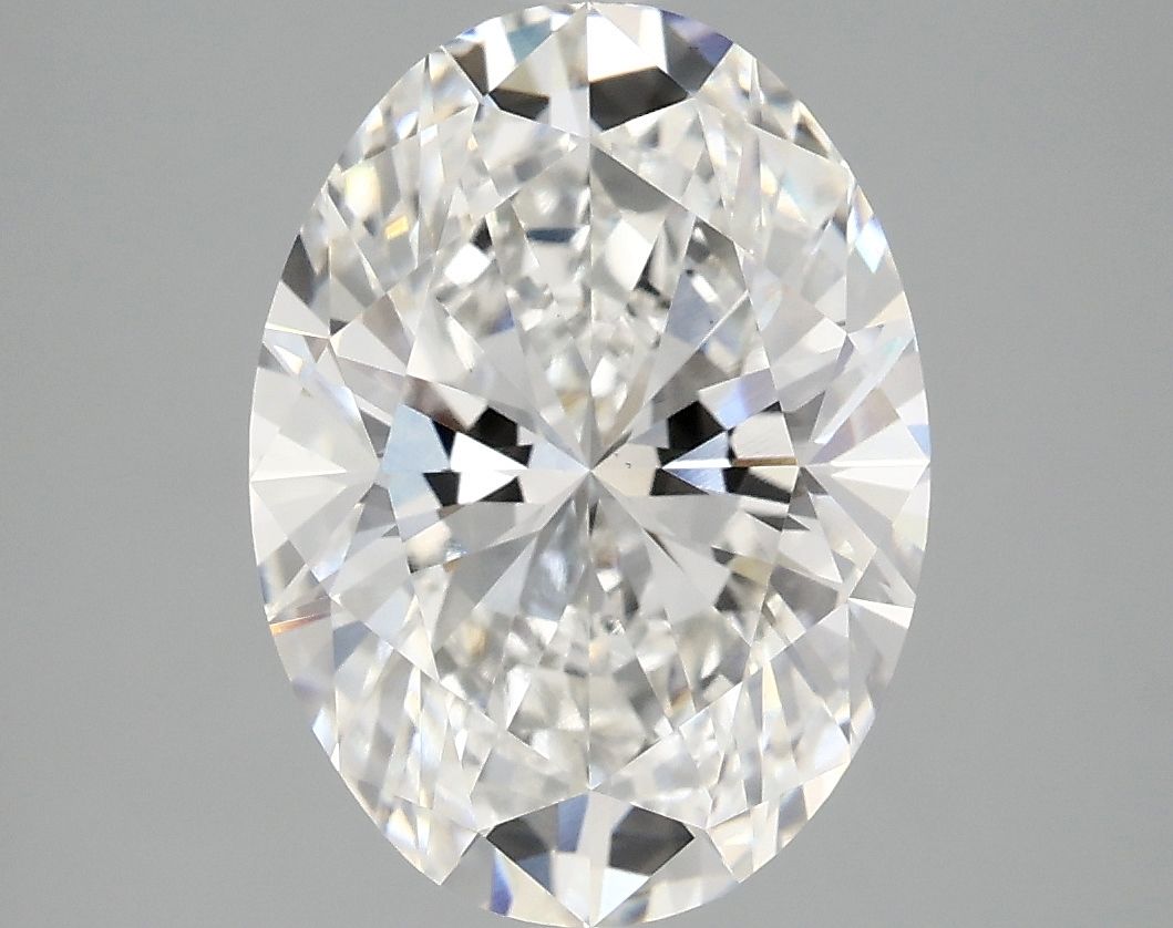 3.97 ct. oval Lab Grown Diamond front image