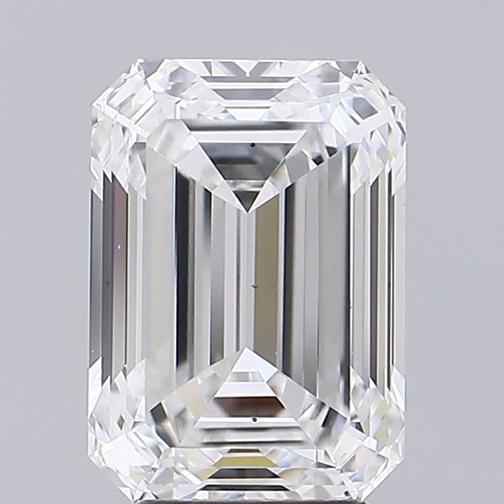 5.01 ct. emerald Lab Grown Diamond front image
