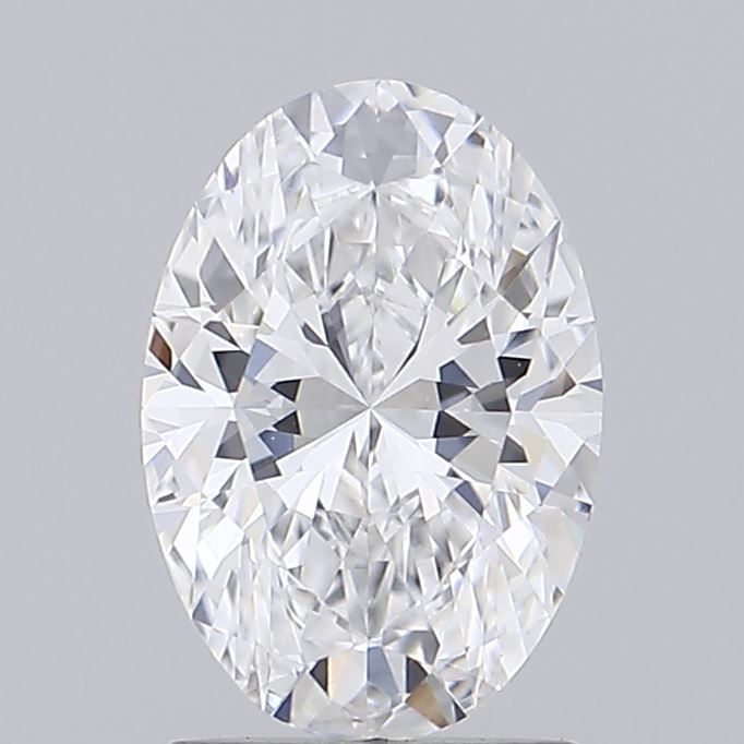 1.37 ct. oval Lab Grown Diamond front image