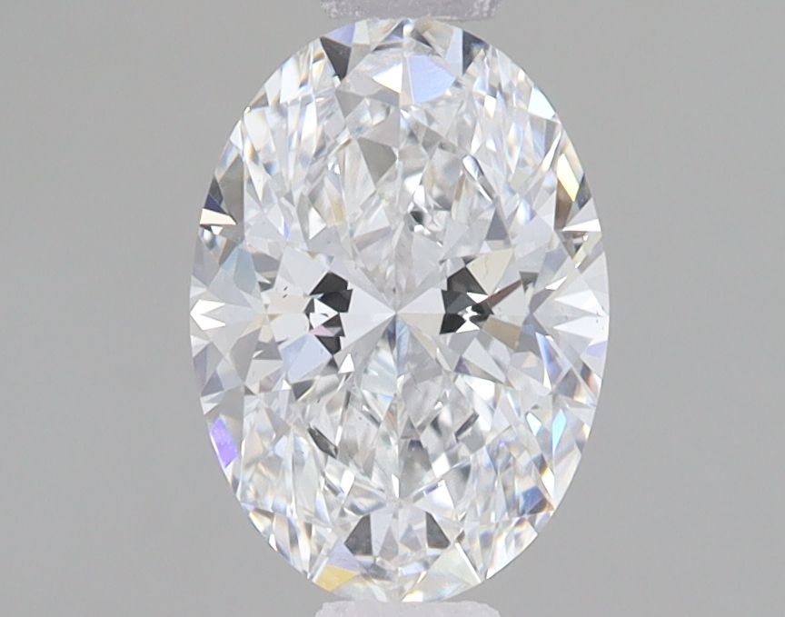 1.38 ct. oval Lab Grown Diamond front image